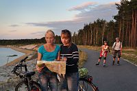 Cykloturistika a brusle (c) Tourismusverband Lausitzer Seenland, Nada Quenzel