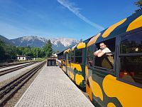 Výlet začíná na nádraží Puchberg am Schneeberg