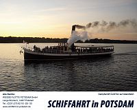 Večerní plavba parníkem Gustav (c) Weiße Flotte Potsdam