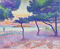 Henri - Edmond Cross - pláž v Saint - Clair 1896 © Helge Mundt Presse