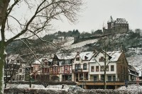 Bacharach a hrad Stahleck, copyright Rhein-Nahe Touristik Bacharach