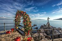 Opatija Advent Croatia Christmas sea, autor: Vasja_Pinzovski