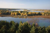 Podzimní Lužická jezerní krajina © Tourismusverband Lausitzer Seenland / Kathrin Winkler