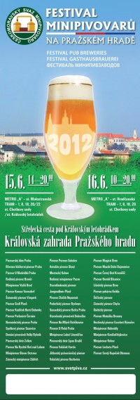 Festival minipivovarů na Pražském hradě 