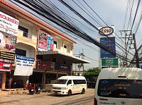 Pattaya - Poipet, stanoviště minivanů