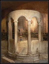 Římské lázně pod bazilikou sv. Demetria 