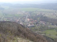 Pohled z Kalichu na Třebušín