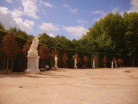 zahrady ve Versailles