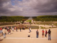 zahrady ve Versailles