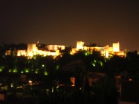 Noční Alhambra