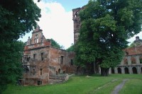 Tworków - Ruiny zámku