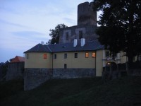 Svojanov - Večerní hrad