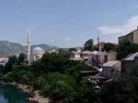 Mostar - Muslimská čtvrť