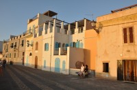 Domy na nábřeží v Algheru