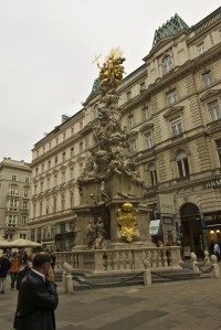 Vídeň - sloup Nejsvětější Trojice