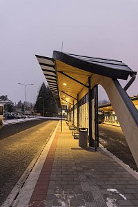 Rýmařov – Autobusové nádraží po rekonstrukci