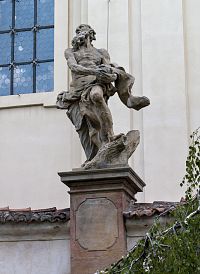 Lysá nad Labem – soubor barokních soch u kostela