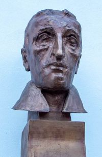 Bludov – busta Karla Staršího z Žerotína