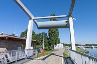 Zvedací most u Českého Vrbného