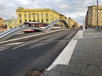 Most Václava Rendera v provozu