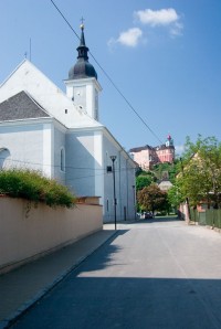 Kostel pod zámkem Jánský vrch