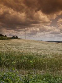 Starý Maletín - větrná elektrárna