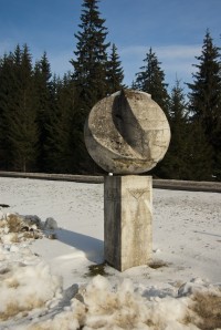 Jedna ze soch Jiřího Jílka