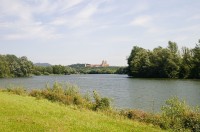 Z levého břehu Dunaje