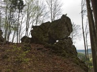 Čertí skalka Na Lázech u Bukovice