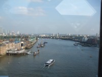 Výhled z věžě Tower Bridge