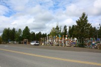 Signpost forest - Watson lake, Yukon