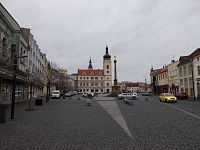 Mladá Boleslav - Staroměstské náměstí s radnicí
