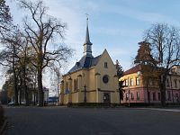 Kostel sv. Floriána - Lázně Toušeň