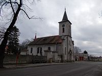 Přerov nad Labem - kostel sv. Vojtěcha