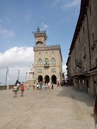 San Marino - náměstí Svobody