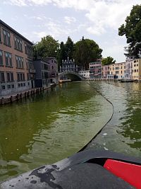 Italia in Miniatura - na gondole v Benátkách