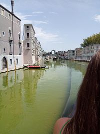 Italia in Miniatura - na gondole v Benátkách