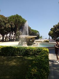 Rimini - park Federica Felliniho