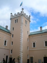 Věž zámku v Klášterci nad Ohří