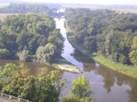 Vltava a Hořínský plavební kanál