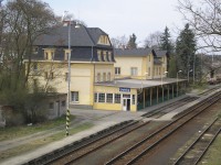 Konečná-vlaková stanice v Doksech