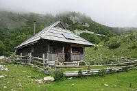 Turistická chata na planině Koren