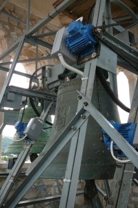 Zvony na věži zvonice sv. Marie