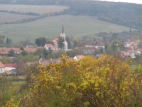 Pohled do obce Radějov