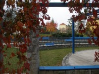 Hodonín-lázeňský park-komorní altán-podzim