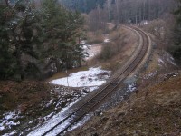 Násep na trati (směr Pňovany)