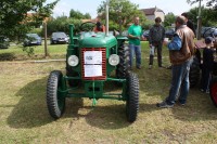 Traktory pana Václava Brožka při setkání Němčic v obci Němčice u Netolic (ŠKODA 30)