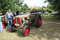 Traktory pana Václava Brožka při setkání Němčic v obci Němčice u Netolic (ZETOR 15)