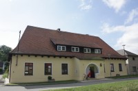 Mateřská škola s pseudožudrem z roku 1940 v Hlubočanech