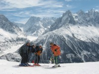 Lyžování ve francouzských Alpách